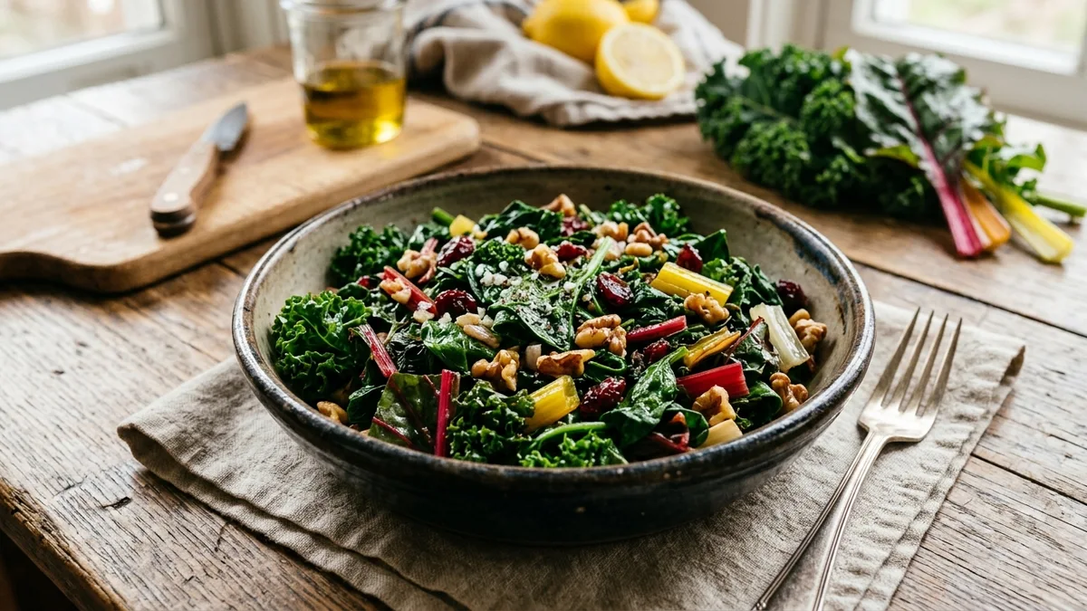 leafy greens spinach kale for spleen health